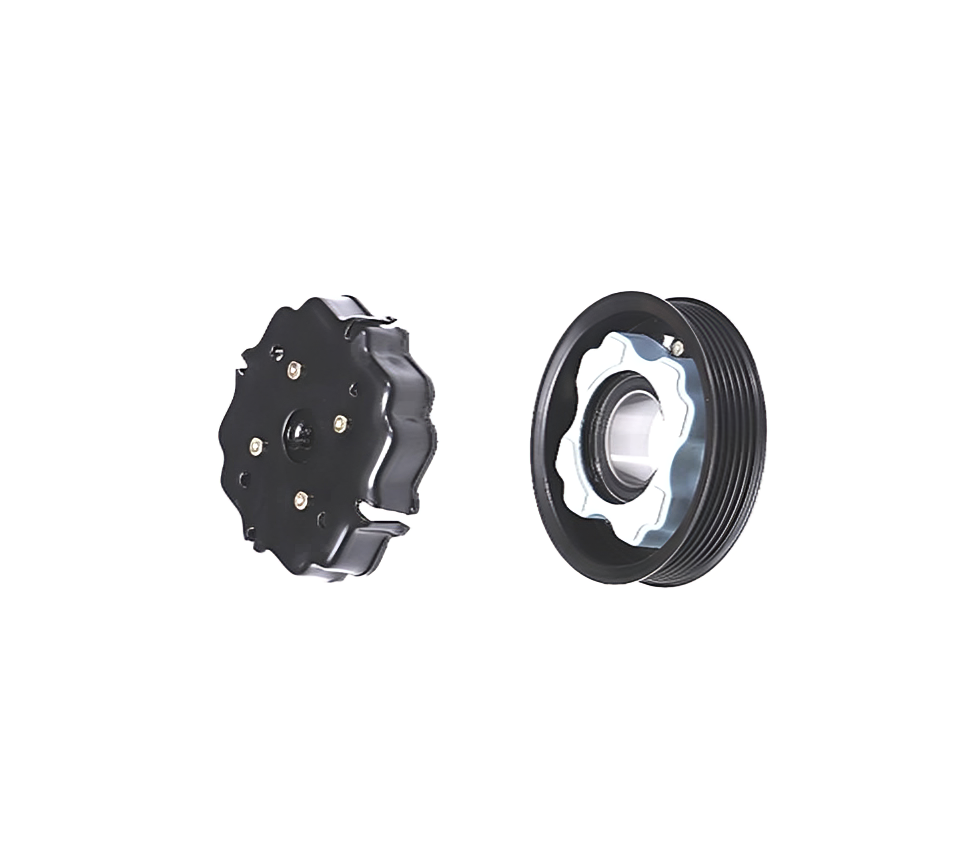 Kpl AC Compressor Electric Magnetic Clutch for Audi A4 12V Coil Hub Bearing Pulley with 1 Year Warranty