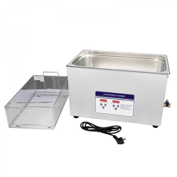 Quality 40 KHz Table Top Ultrasonic Cleaner Adjustable Heater For Petrochemicals for sale