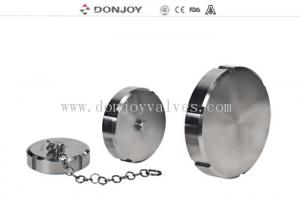 Buy cheap Food Grade Stainless steel sanitary blind cap with/without chain 3A/DIN/SMS product