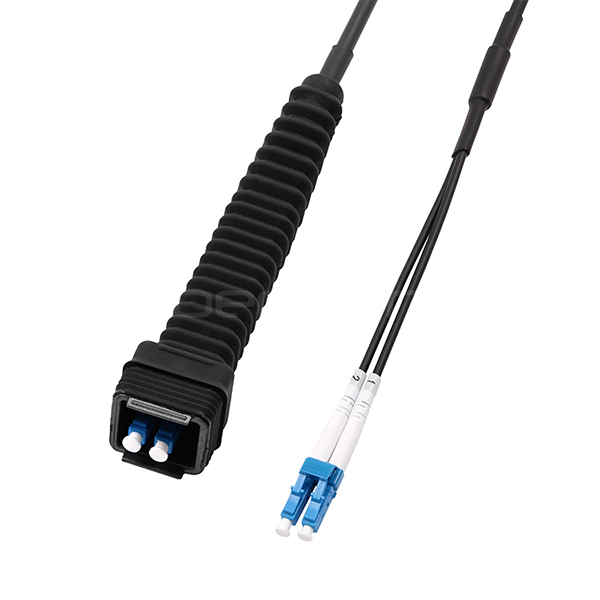 NSN Boot LC UPC To LC UPC Duplex Fiber Patch Cord 9/125 OS2 LSZH Jacket