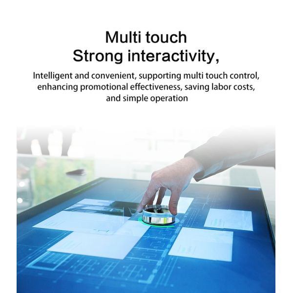 55-Inch In-Stock Touch Screen Smart Coffee Table Interactive Gaming Teaching Display Terminal