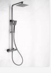 Buy cheap Classic Bathroom Shower Head Set Square Rainfall Shower Sets Hot Cold Water Mixer product