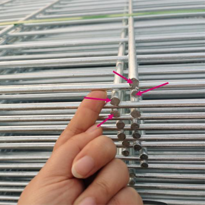 High Rigidity Double Wire Fence Panel 868 656 Twin Bar Welded Mesh