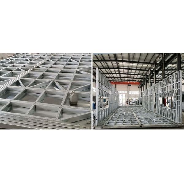Structures AU NZ Standard Light Steel Frame House To Build Luxury Prefabricated Homes