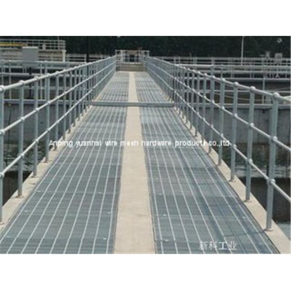 Durable Floor Forge Walkway Galvanised Steel Grating Easy Installation