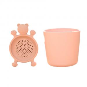 China Summer Portable Silicone Beach Toys Bucket Set on sale