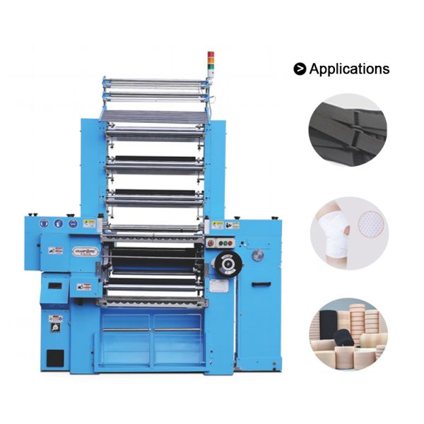 Factory Direct Sales Crochet Elastic Knitting Machine Flat Knitting Used for Lace Band Crochet High Quality Band Crochet Mach