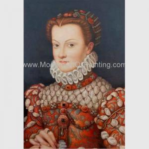 China Royal Lady People Oil Painting Reproduction Noble Palace Oil Painting For Home Decor on sale