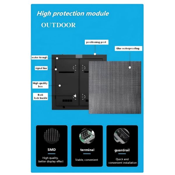 P8 Outdoor Led Display Outdoor Led Advertising Outdoor Display for Advertising LED Screen