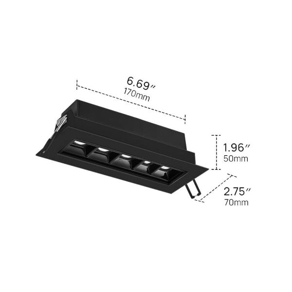 Dimmable LED Linear Spotlight