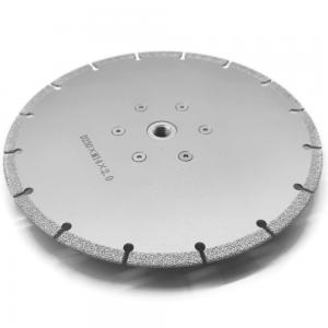 Buy cheap 230mm Diamond Cutting Disc Vacuum Brazed Saw Blade For Metal Marble Tile Cutting product