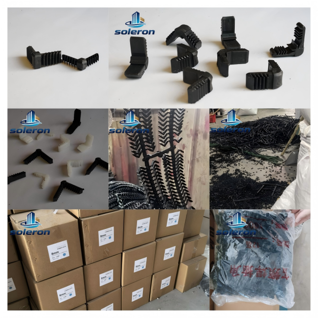 Insulating Glass Window Spacer Connector Modern Aluminum Spacer Corner Connector