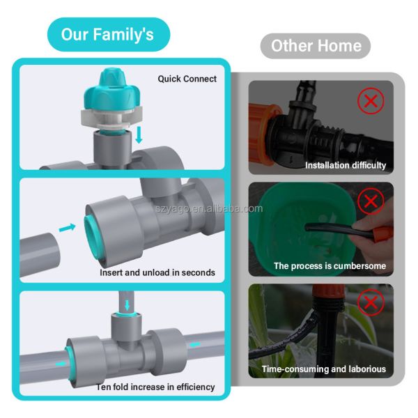 Smart Micro Spray Irrigation System - Efficient Water-Saving Automatic Drip Irrigation Kit with Easy DIY Installation for Versatile Applications
