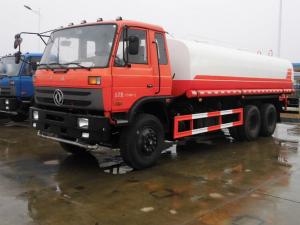 Factory supply directly Dongfeng 6*4 LHD 20000L water tank truck, factory sale best price dongfeng 20m3 cistern truck