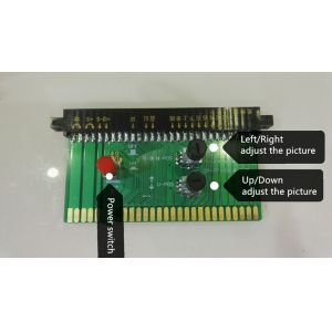 Adjustment of picture position Converter Adjustable converting board connect to