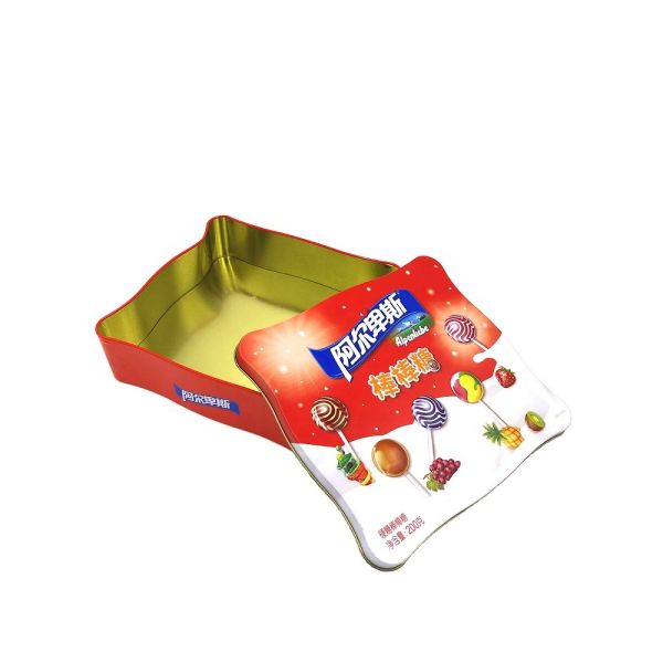 DADI Hard Candy Tin Box Fruit Candy Tins Empty Metal Candy Boxes