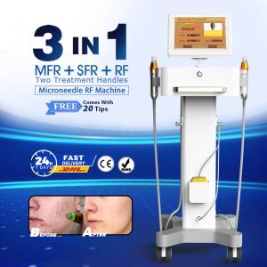 Buy cheap RF Micro Needle Acne Scar Removal Laser Machine Fractional Microneedling product