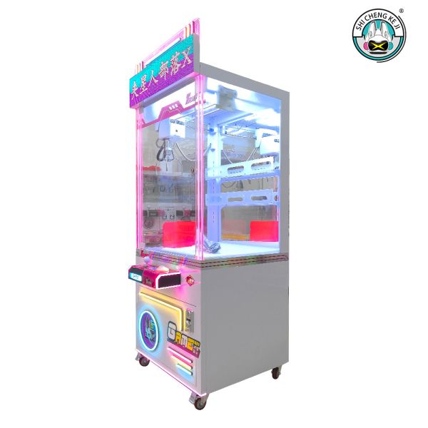 Luxury Arcade Claw Machine With Bill Acceptor Coin Pusher Doll Machine Kids Games