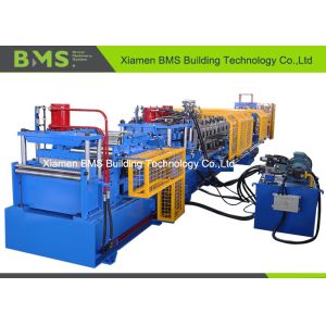 Buy cheap Customizable CZ Purlin Roll Forming Machine HMI / PLC Control Panel System from wholesalers