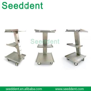 Buy cheap Dental Surgical Instruments Tool Cart / Dental Stainless Steel mobile cart product