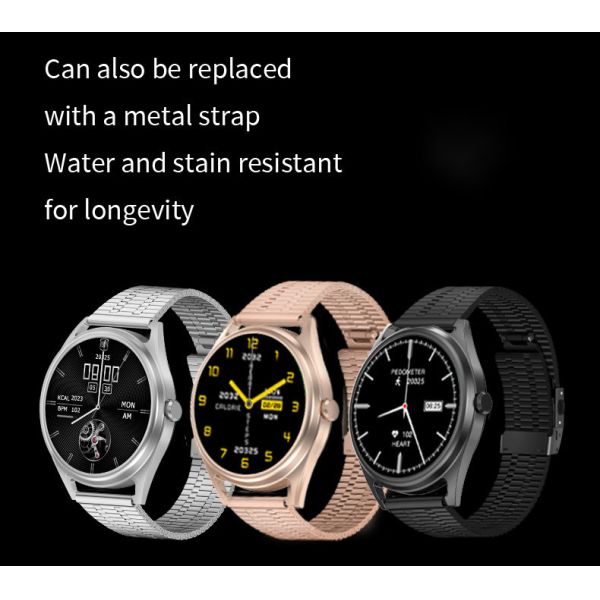 1.3inch IPS Sleep Monitor Bluetooth Smart Watch For Android 64MB