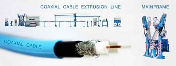 450 / Min Speed Wire Extrusion Machine of CATV Cable Coaxial Cable Making