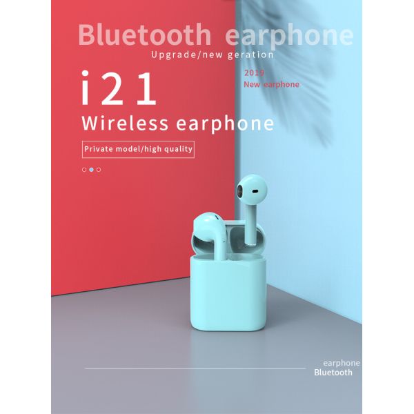 Mini TWS I21 V5.0 135g Small Wireless Bluetooth Earbuds