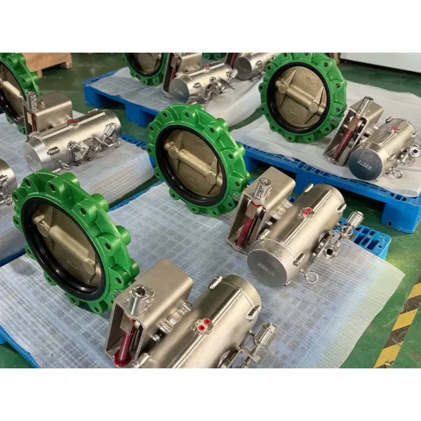 Lug Bronze Pneumatic Butterfly Valve with EPDM Seal