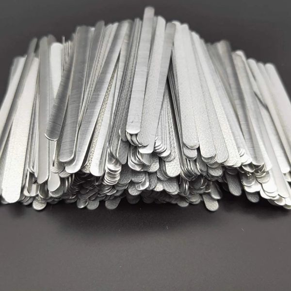 1060 Grade 0.5mm Thickness Aluminium Solid Bar Nose Clip Wire For Face Mask