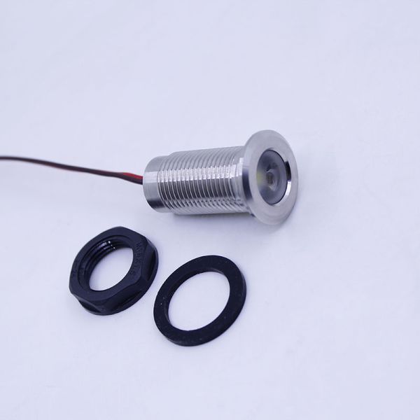 Recess Mount Mini Round LED Utility Bulkhead Livewell Lights Marine Light For Boat