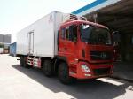 cheapest price Dongfeng Tianlong 8*4 9.6M length refrigerator truck, hot sale