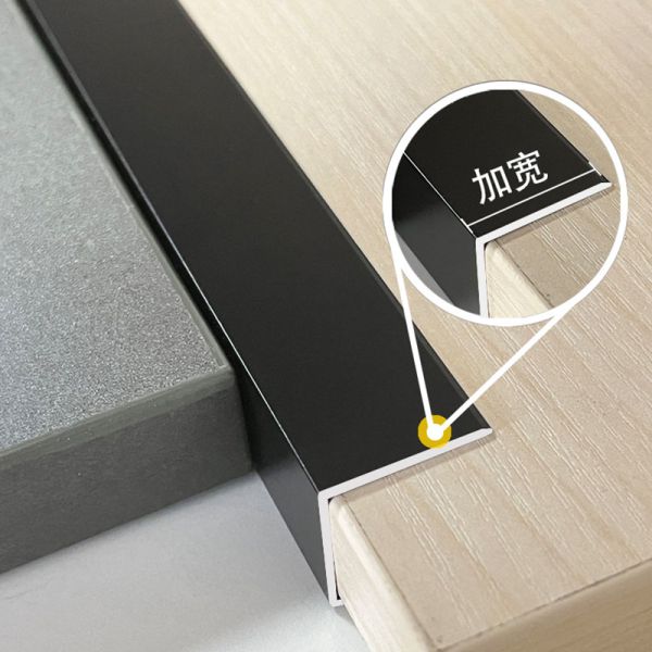 White Wall Edge Tile Trim Ceramic Metal Tile Border Trim After Tiling