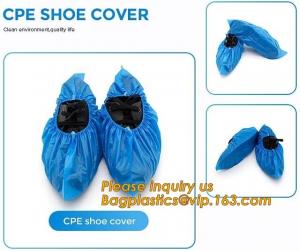 China PE material blue shoe cover cheaper disposable plastic shoe cover,Low Price plastic shoe cover medical,bagease bagplasti on sale