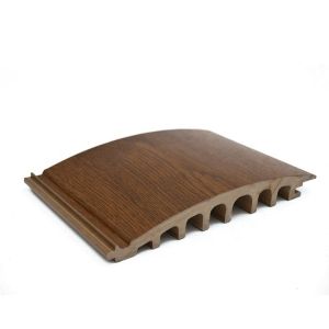 China PVC Foam Outdoor Weather-Resisting White WPC Wood Plastic Composite Wall Panel Cladding on sale