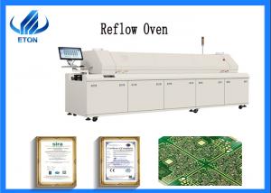 China T-960 Solder Reflow Oven Hot Air Heating Mode For SMT Production Line 6 Zones on sale