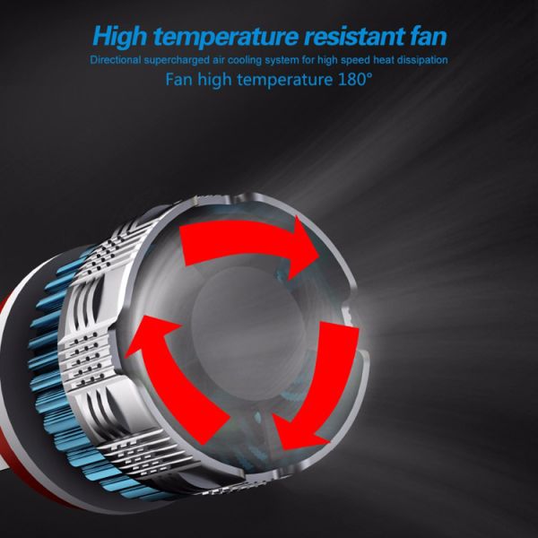 Mi2 Slim h4 h11 Motorcycle Auxiliary Lights Auto LED Headlight Bulb