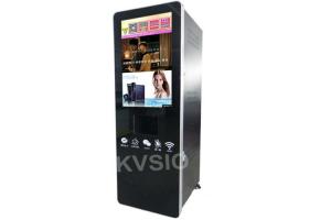 Buy cheap Bean To Coffee Commercial Vending Machines , Coffee Vendo Machine With Bill Acceptor product