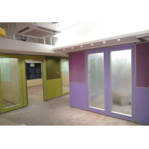 Buy cheap 85mm Thickness Function Hall Partition Flexible Partition Wall Flameproof product