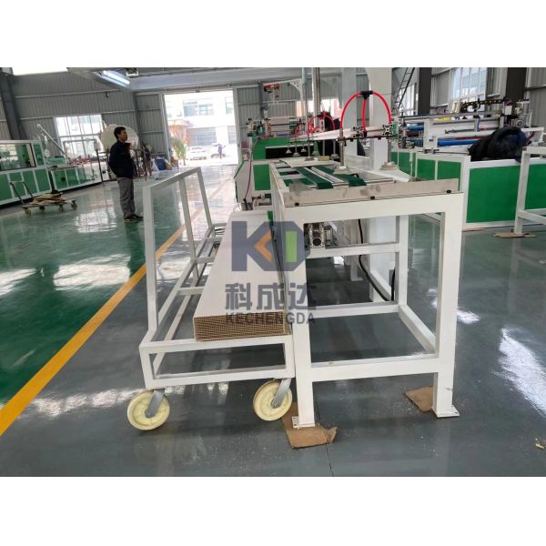 Automatic Buckle Plate Plastic Profile Extruder Machine UPVC PVC Profile Extruder