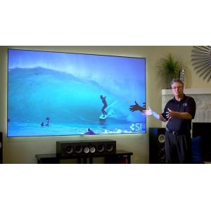 Buy cheap 120 Inch Fixed Projector Screen , Fixed Frame Projection Screen For Business Presentations product