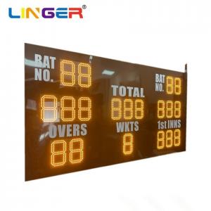 Buy cheap Outdoor 470Mhz LED Cricket Scoreboard With External High Gain Antenna product