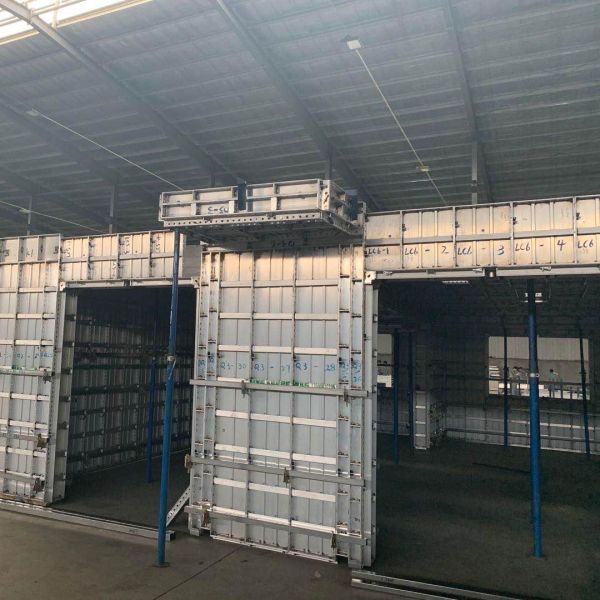 Aluminum Formwork System components and assembly