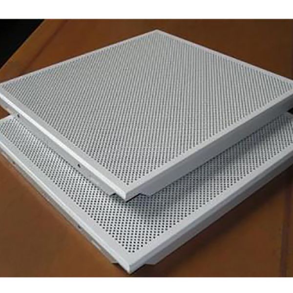 Perforated Aluminum Ceiling Panels 500x500mm PE Coating
