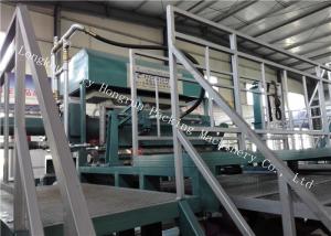 Vacuum Forming Paper Pulp Moulding Machine , Paper Products Manufacturing Machines