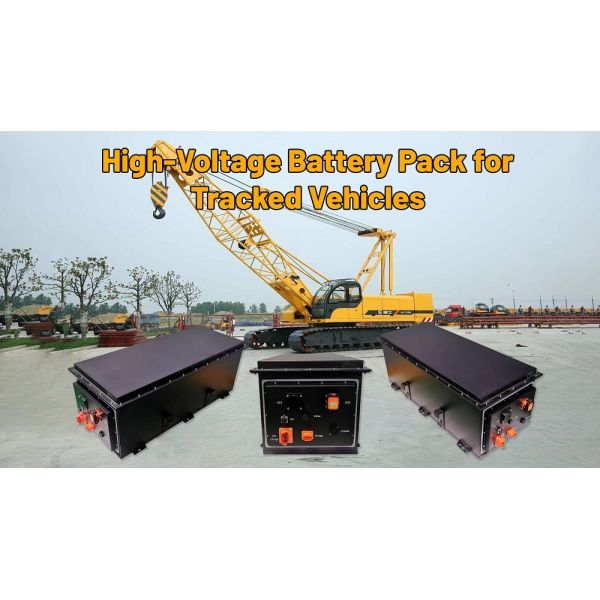 CLF OEM High Voltage Lithium Battery Pack 332.8V 132Ah LiFePO₄ Battery System for Construction Tracked Vehicles