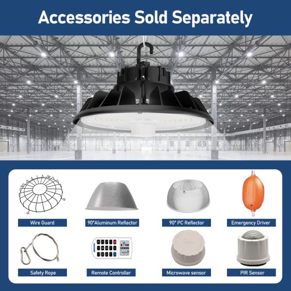 Dimmable 100W-300W IP65 LED High Bay Light for Warehouse