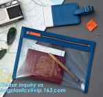 Eco-friendly promotion gifts PVC colorful passport bag,Clear Passport Bag and ID
