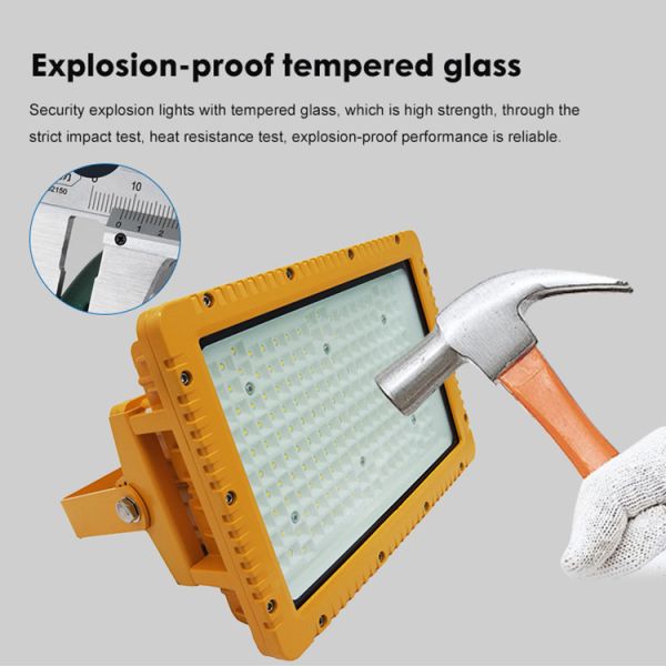 Easy Install IP66 Explosion Proof Lamp with 50W-200W Power Range for Hazardous Locations