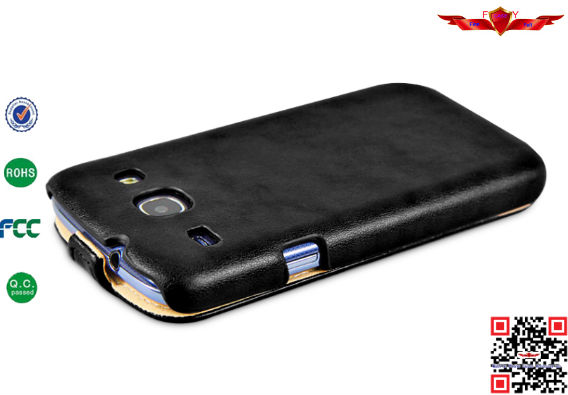 A Level High Quality PU Flip Leather Cover Case For Samsung Galaxy Core I8262 Multi Color