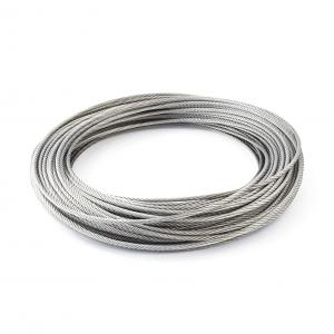 China Top- SS316 7X7 7X19 Stainless Steel Cable Stainless Steel Wire Rope with AiSi Standard on sale